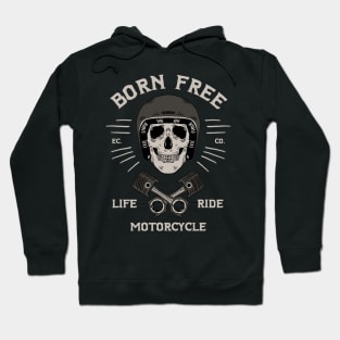 Skull Helmet Dark Edition Hoodie